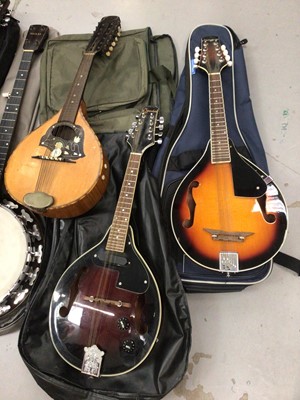 Lot 480 - Group of banjos and mandolins (6)