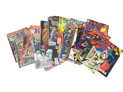Lot 119 - Large quantity of Comics Valiant comics, Eclipse comics, Windjammer comics and others