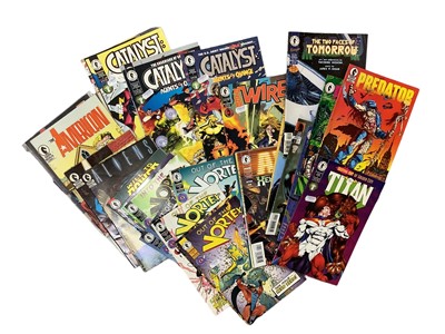 Lot 168 - Large box of Dark Horse Comics to include Predator, Aliens, Indian Jones,Tarzan and others