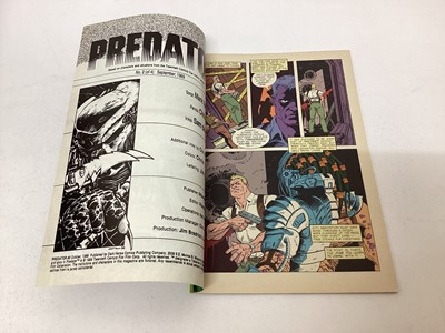 Lot 168 - Large box of Dark Horse Comics to include Predator, Aliens, Indian Jones,Tarzan and others