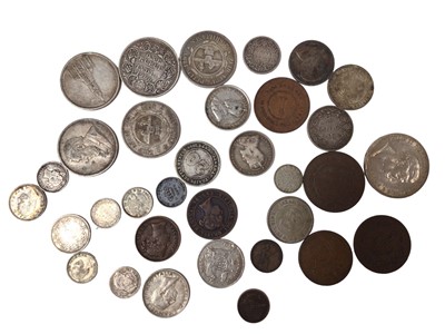 Lot 503 - World - Mixed predominately 19th century coinage