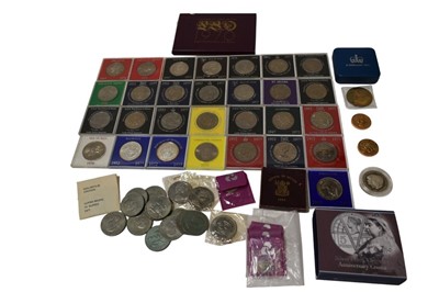 Lot 485 - G.B. - Mixed coins & medallions to include G.B. silver hammered long Cross Penny, Henry III Class 3c Nicole on Cant circa 1248-1250 GVF, Royal Mint silver proof Crowns 1977, 1981, 2001, proof set 1...