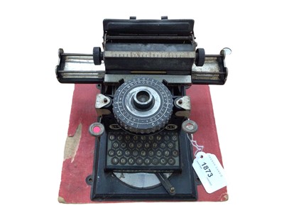 Lot 290 - German tinplate typewriter