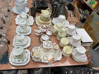 Lot 559 - Collection of Art Deco teaware including Grafton china and Spode.