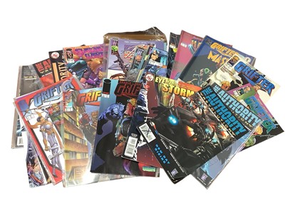 Lot 125 - Box of assorted comics to include Image comics, Wildstorm comics and others