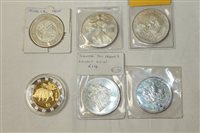 Lot 11 - World - mixed Silverer Crowns - to include...
