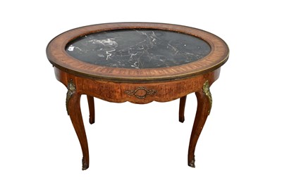 Lot 1446 - Antique French rosewood and gilt metal mounted coffee table