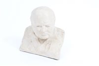 Lot 518 - Oscar Nemon, plaster portrait bust of Sir...