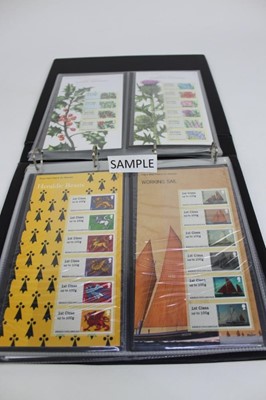 Lot 1456 - Stamps G.B. selection of Smiler sheets, Buckingham cover sheets, Post & Go stamps in packs, presentation packs etc.