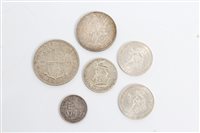 Lot 43 - G.B. mixed Silverer Coinsage - to include...