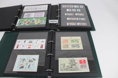 Lot 1457 - Stamps G.B. commemorative & definitive issues mint collection in 3 albums (Qty)