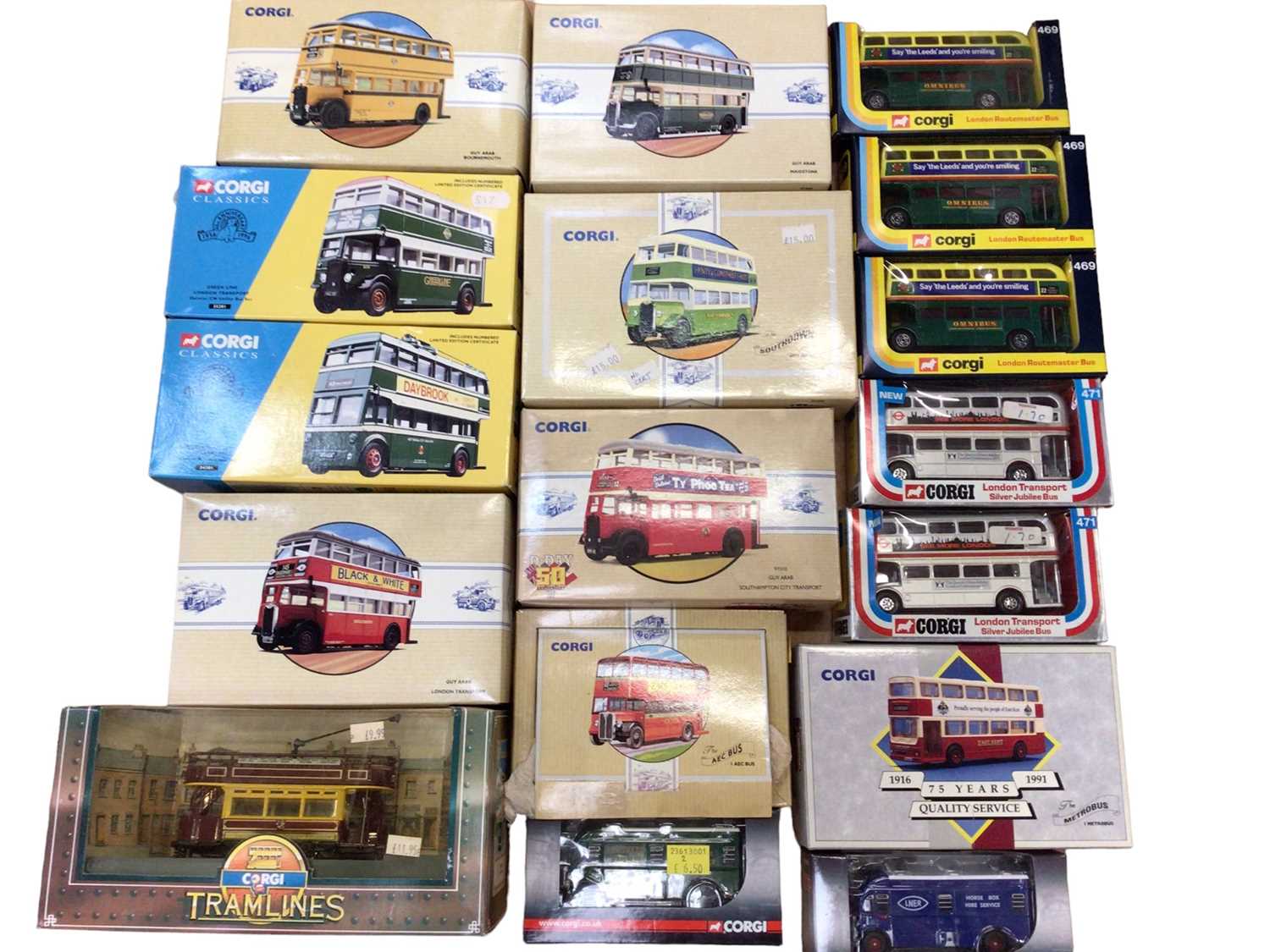 Lot 1803 - Diecast boxed selection of EFE models Corgi