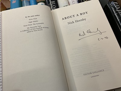 Lot 1704 - Collection of modern signed first editions