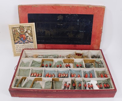 Lot 107 - Large Britain's 1937 Coronation procession set in original box