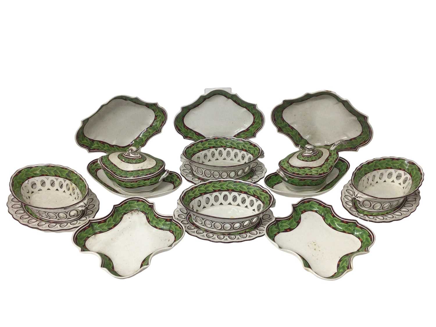 Lot 360 - Spode dessert service