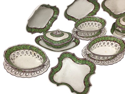 Lot 360 - Spode dessert service