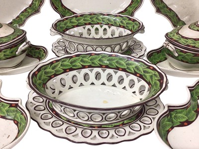 Lot 360 - Spode dessert service