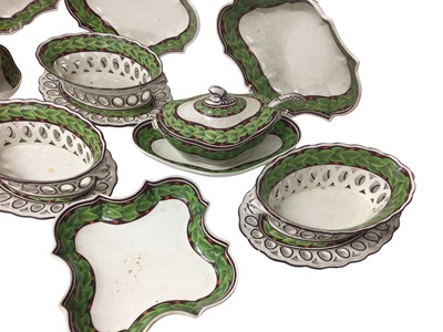 Lot 360 - Spode dessert service