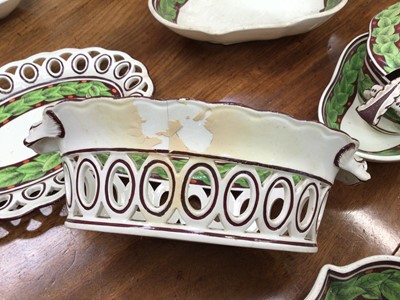 Lot 360 - Spode dessert service