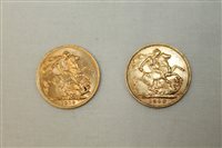 Lot 33 - G.B. gold Sovereigns - Edward VII 1908. GF and...