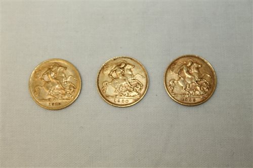 Lot 36 - G.B. gold Half Sovereigns - Edward VII 1906....