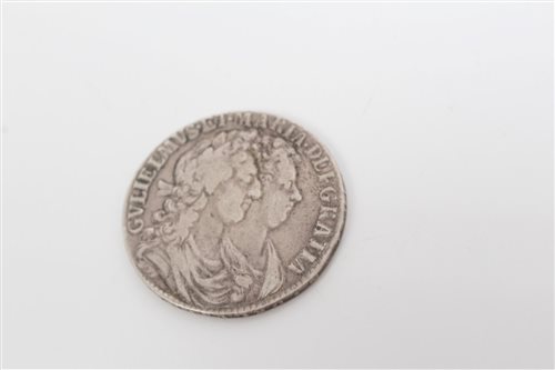 Lot 48 - G.B. William & Mary Half Crown 1689. F (1 Coins)
