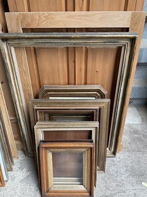 Lot 88 - Collection of picture frames, 19th century and later