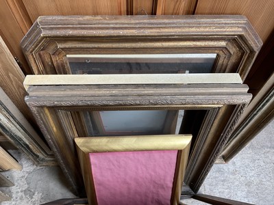 Lot 88 - Collection of picture frames, 19th century and later