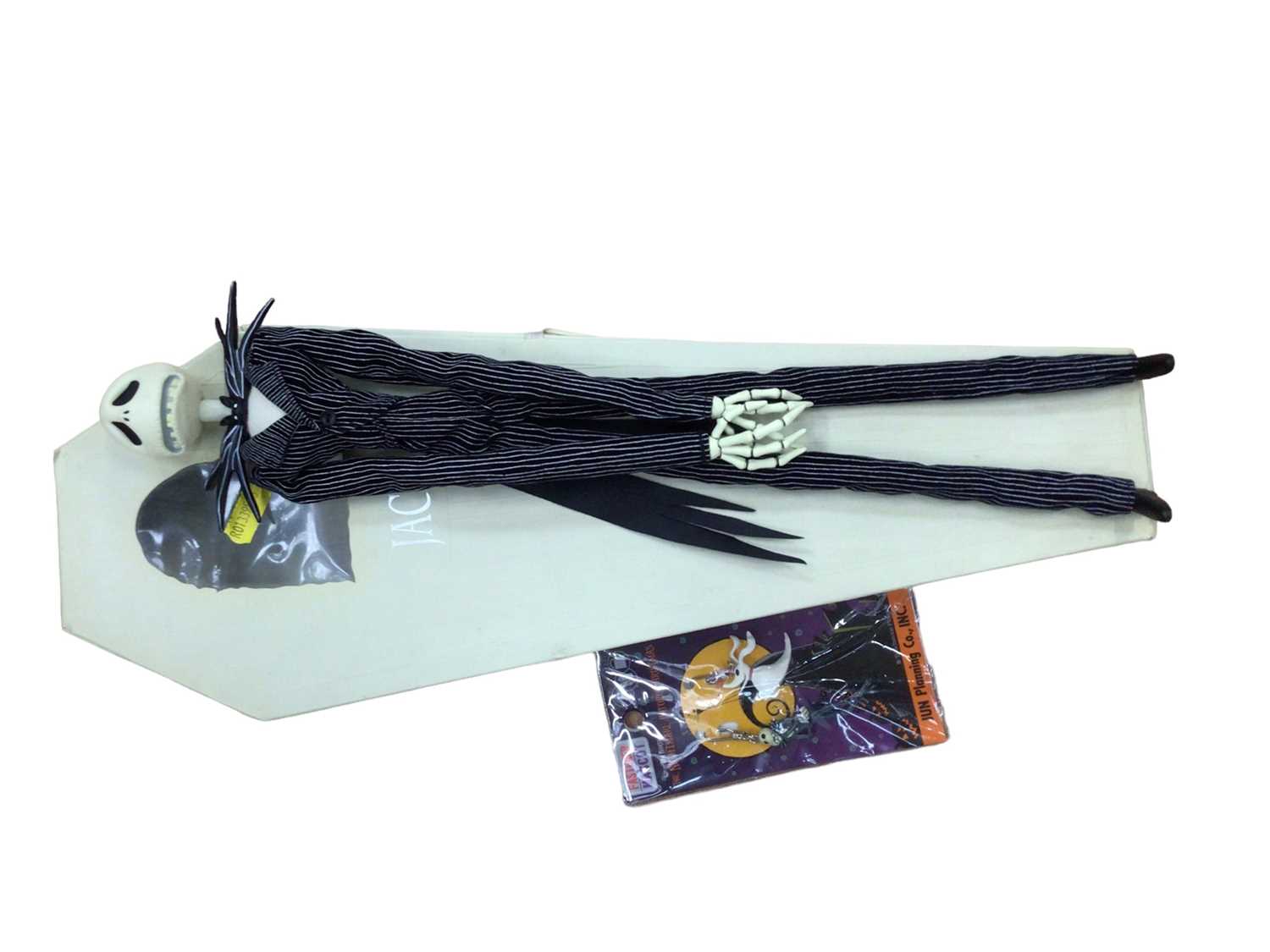 Lot 1954 - Tim Burton's Nightmare Before Christmas collector's 'Jack' doll in box, with a James and the Giant Peach 'Centipede' doll in box