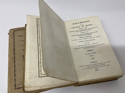 Lot 1701 - Thomas Cromwell - Excursions in the County of Essex: comprising a brief historical and topographical delineation of every town and village...', London, printed for Longman, Hurst et al, 1818: 2 vol...