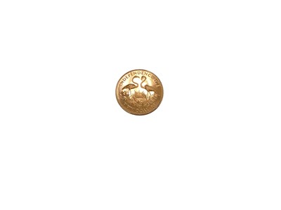 Lot 528 - Bahamas - Gold Fifty Dollars commemorating Independence Day, struck in .500 gold (12ct) Wt. 15.6448gms (N.B. In case of issue but without Certificate of Authenticty) (1 coin)