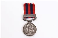Lot 505 - Victorian India General Service Medals with...
