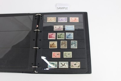 Lot 1491 - Stamps collection of Zeppelin, air and transport mint & used including Greece 1933 Air SG458-60 mint, Newfoundland Air SG230-234 mint, Japan 1951 Air SG625-635 mint, Liechenstein SG116-117 mint & u...