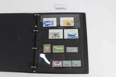 Lot 1491 - Stamps collection of Zeppelin, air and transport mint & used including Greece 1933 Air SG458-60 mint, Newfoundland Air SG230-234 mint, Japan 1951 Air SG625-635 mint, Liechenstein SG116-117 mint & u...