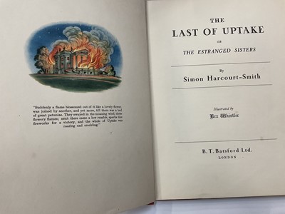 Lot 1722 - Hans Anderson - Fairy Tales and Legends, illustrated by Rex Whistler, 1935 first edition together with The Bookplate designs of Rex Whistler, limited to 650 copies, other illustrated works by Whist...