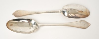 Lot 457 - Early 18th century Britannia Standard Silver Dog Nose pattern spoon, with rattail bowl