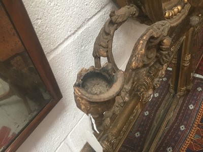 Lot 1496 - Impressive Regency convex wall mirror