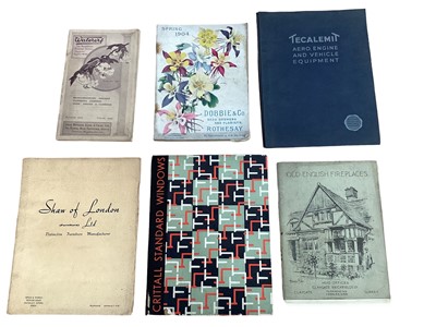 Lot 2530 - Box of old trade catalogues