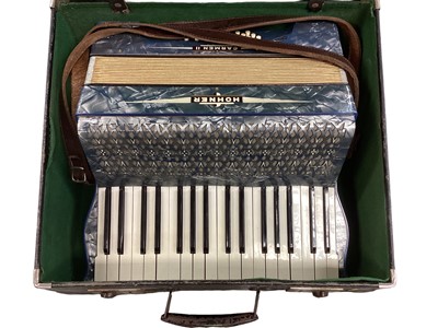 Lot 2242 - Hohner piano accordion