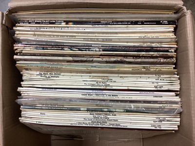 Lot 2243 - One box of records to include Beatles, Eddie Cochran and others