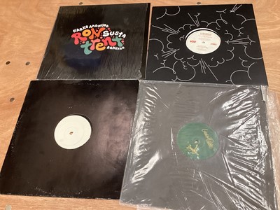 Lot 2245 - Two boxes of ex. DJ 45's and 12" singles