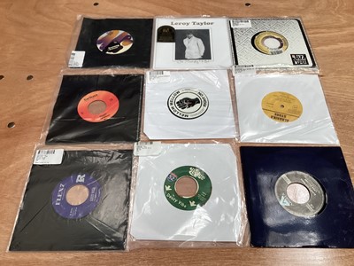 Lot 2245 - Two boxes of ex. DJ 45's and 12" singles