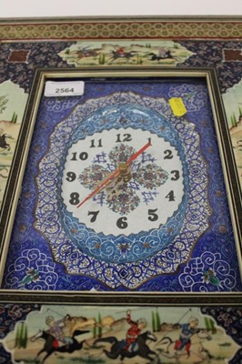 Lot 2564 - Persian clock