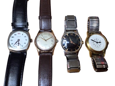 Lot 244 - Four vintage wristwatches including Invicta, Certina Automatic, Ingersoll and Timor Time Guide Automatic