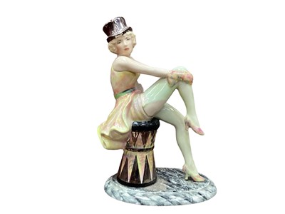 Lot 1012 - Peggy Davies Kevin Francis limited edition figure - Marlene Dietrich, no.338 of 750, modelled by Andy Moss