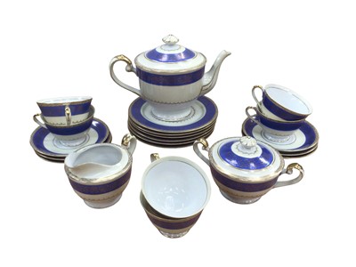 Lot 1220 - Noritake Nippon Toki Kaisha tea ware, Jyoto (occupied Japan) tea set, Royal Grafton and Windsor tea ware