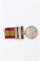 Lot 507 - Victorian Afghanistan Medals with two clasps -...