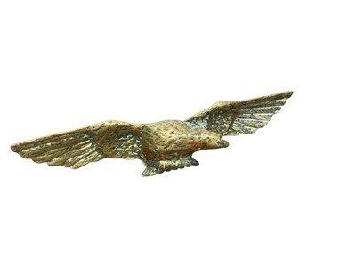 Lot 653 - First World War bronze RAF display eagle 32cm long