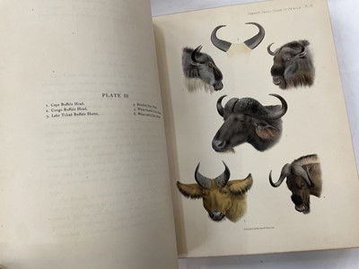 Lot 1750 - Bryden - Great and Small Game of Africa, first edition, 97 from an edition of 500 copies signed by the publisher Rowland Ward