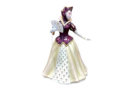 Lot 1036 - Royal Doulton limited edition The Carnival Collection figure - Allegro HN4506